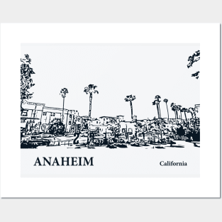 Anaheim - California Posters and Art